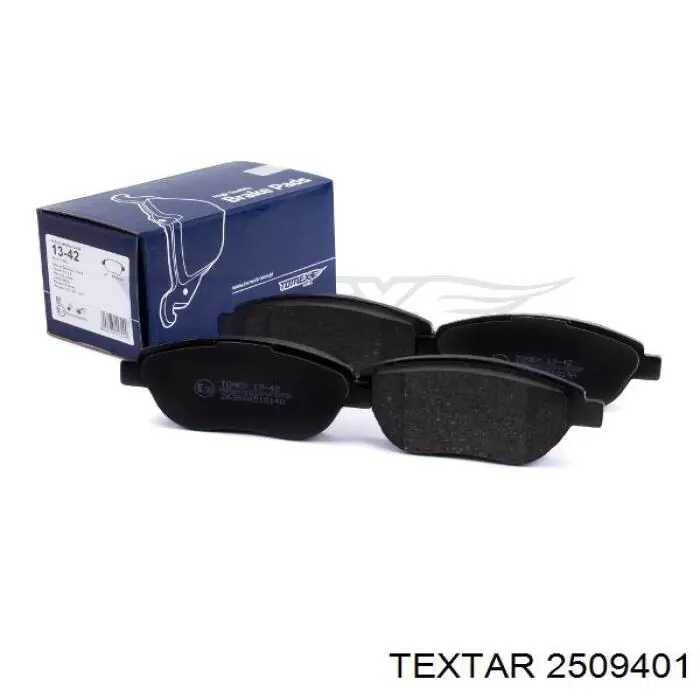 Купить 2509401 Textar Колодки тормозные