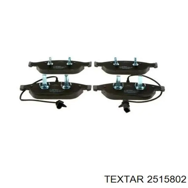 Купить 2515802 Textar Колодки тормозные