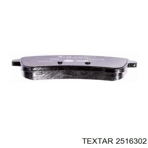 Купить 2516302 Textar Колодки тормозные задние, дисковые