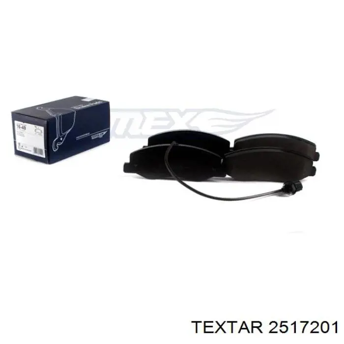 Колодки дисковые  Textar 2517201 цена, от 51.64 USD