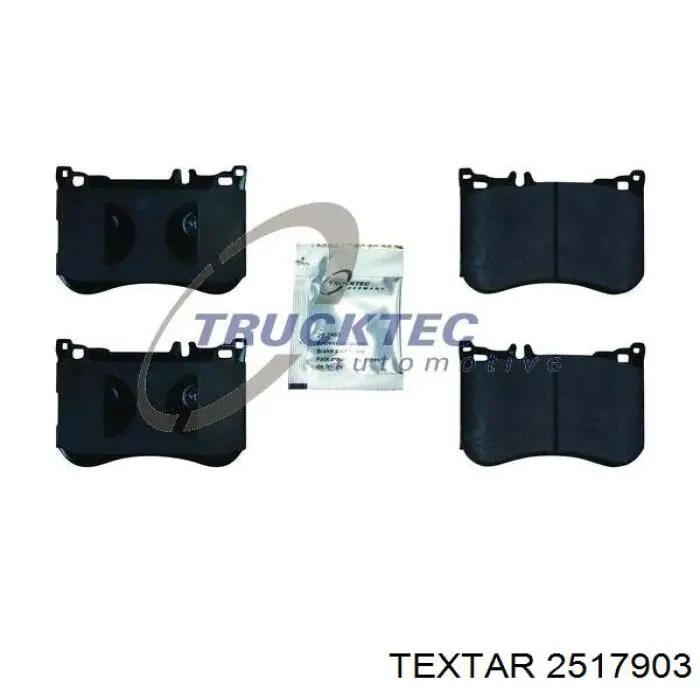 Передние тормозные колодки 2517903 Textar