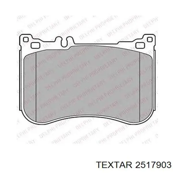 Колодки Textar 2517903 цена, от 117.66 USD