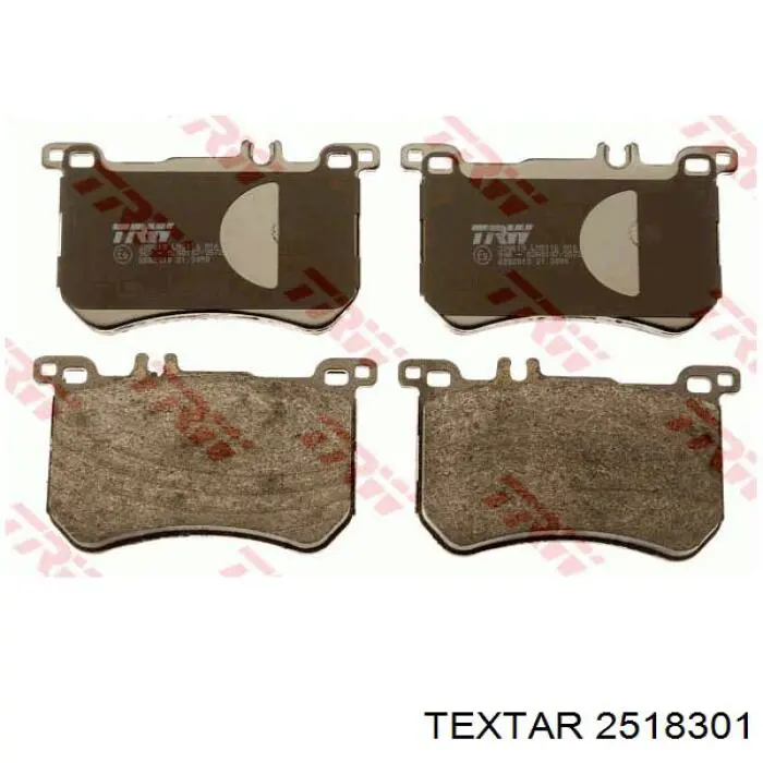 Купить 2518301 Textar Колодки тормозные