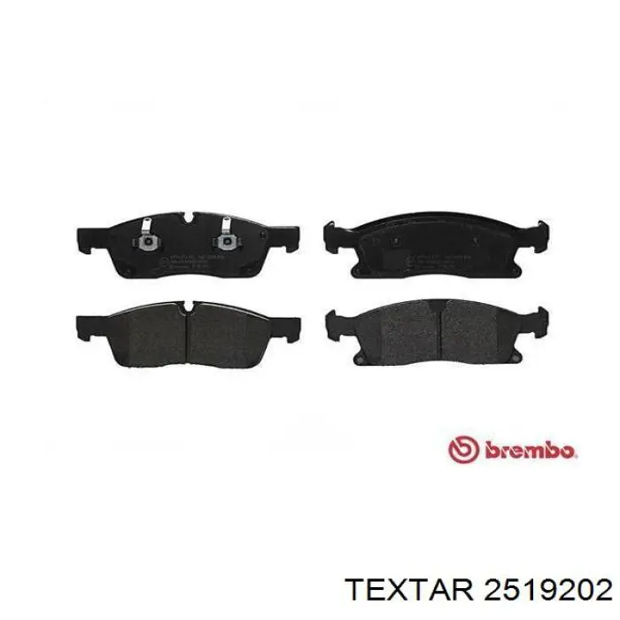 Колодки Textar 2519202 цена, от 94.30 USD