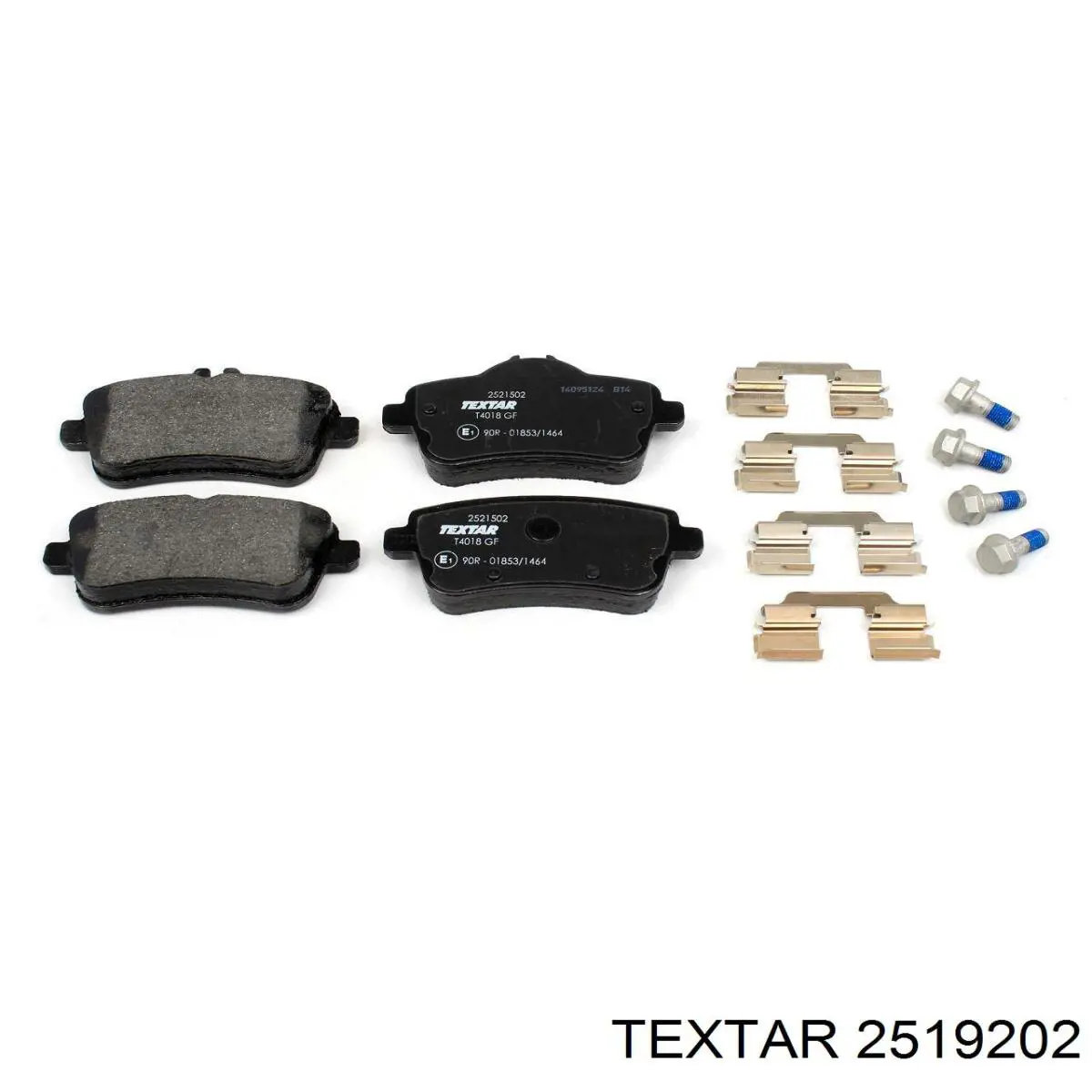 Купить 2519202 Textar Колодки тормозные