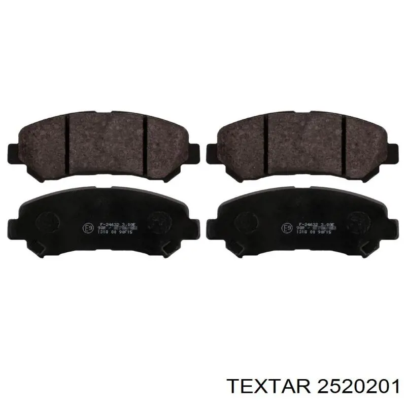Колодки Textar 2520201 цена, от 36.49 USD