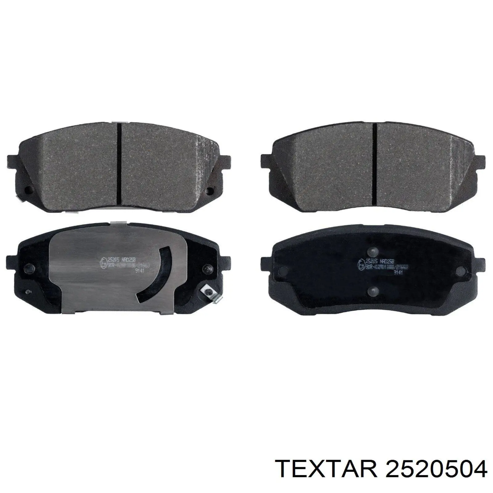 Колодки Textar 2520504 цена, от 57.00 USD