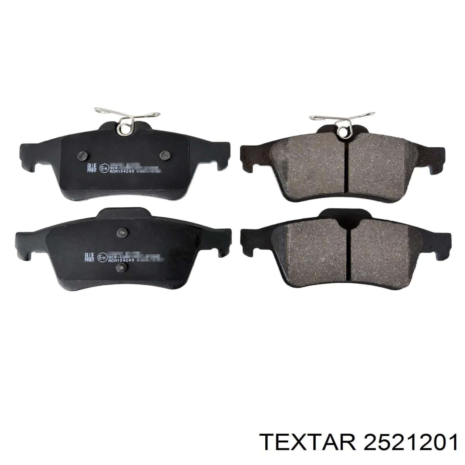Купить 2521201 Textar Колодки тормозные задние, дисковые