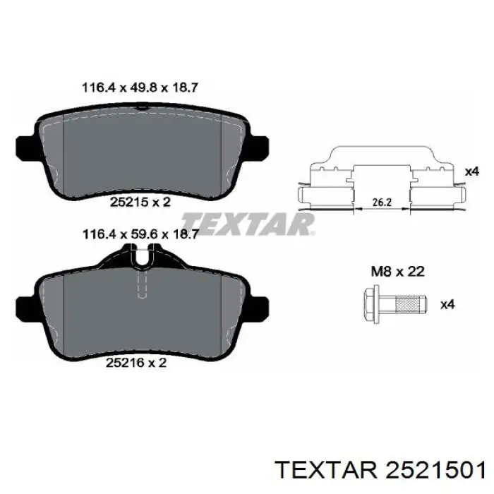 2521501 Textar