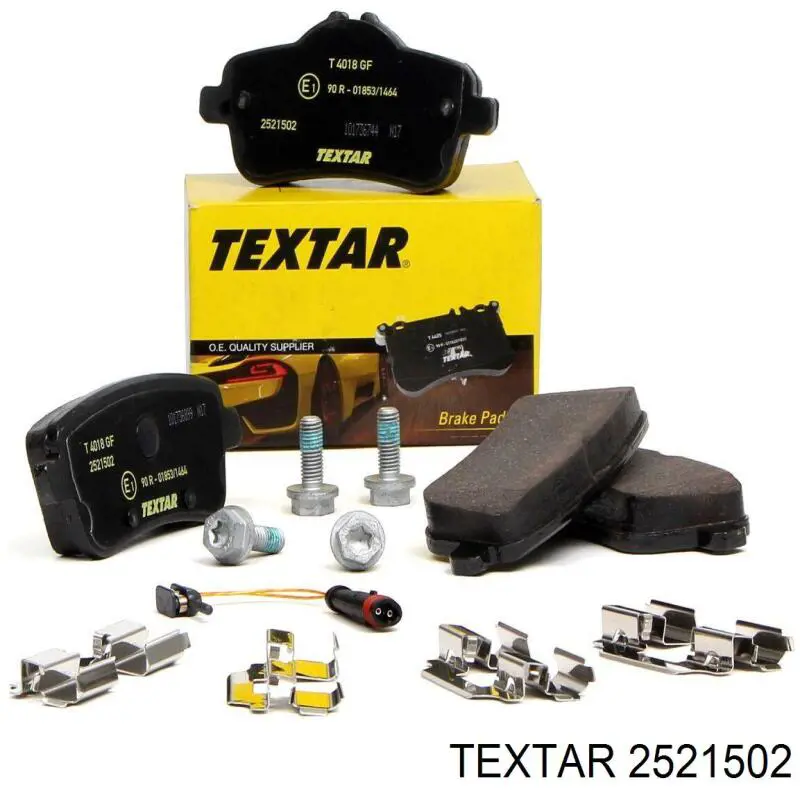Колодки дисковые  Textar 2521502 цена, от 70.14 USD