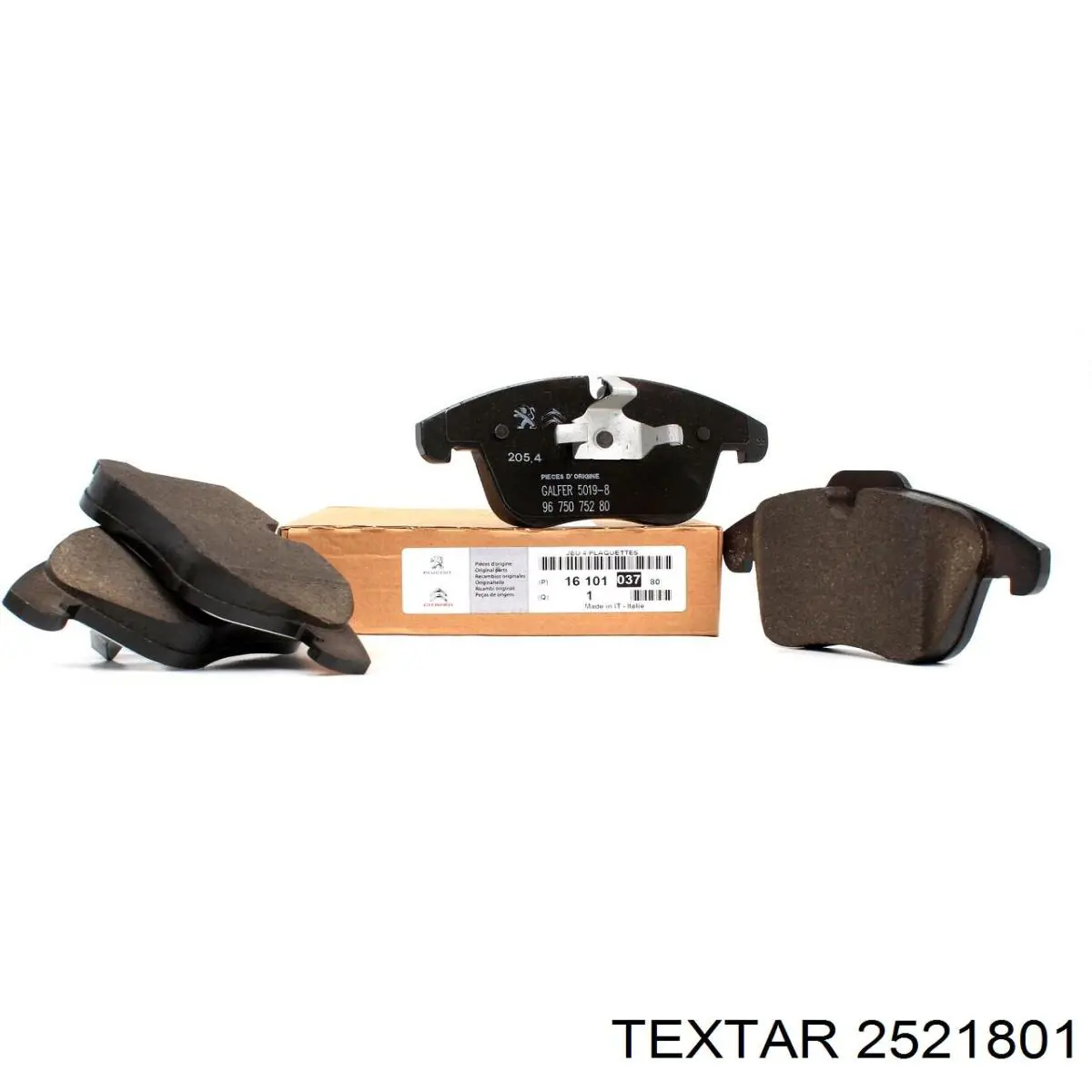 Купить 2521801 Textar Колодки тормозные задние, дисковые