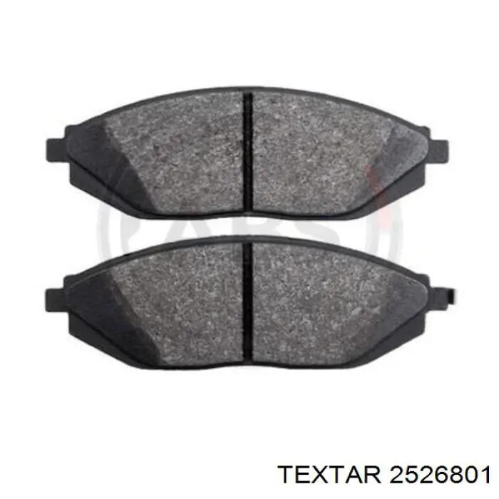 Купить 2526801 Textar Колодки тормозные