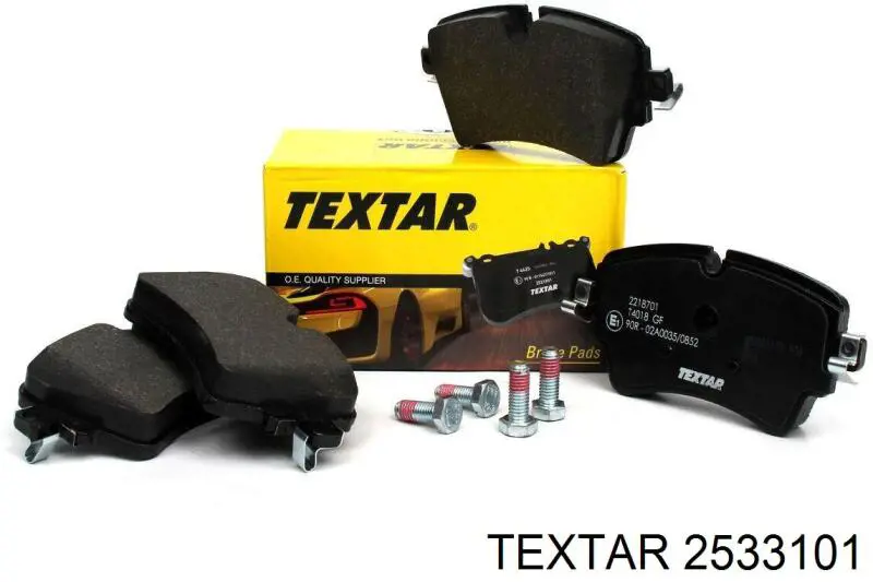 Задние тормозные колодки 2533101 Textar