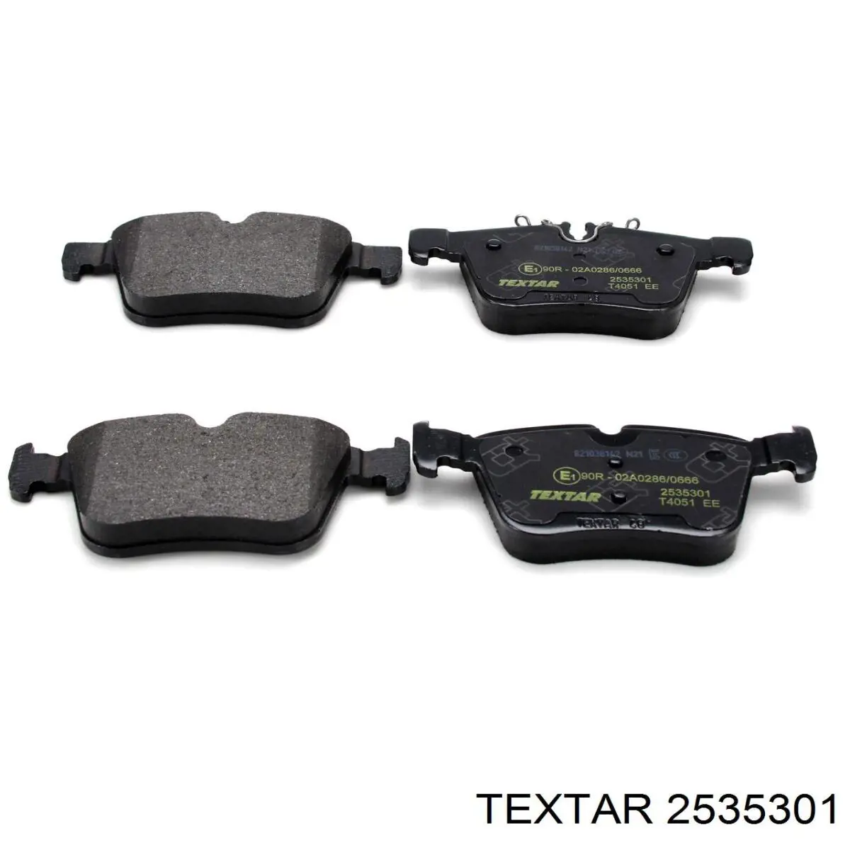 2535301 Textar Колодки тормозные дисковые комплект