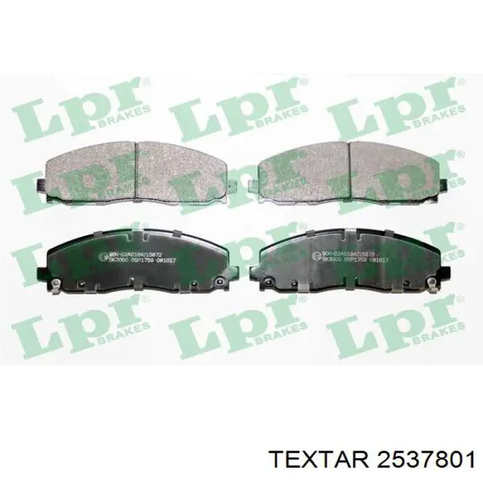 Колодки Textar 2537801 цена, от 82.15 USD