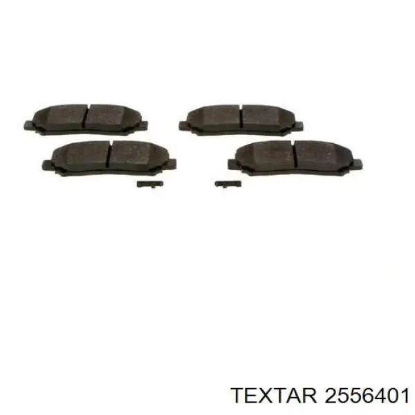 Тормозные колодки Textar 2556401