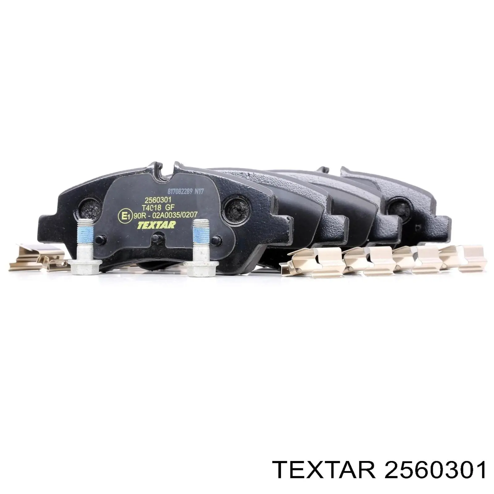 Колодки дисковые  Textar 2560301 цена, от 45.73 USD