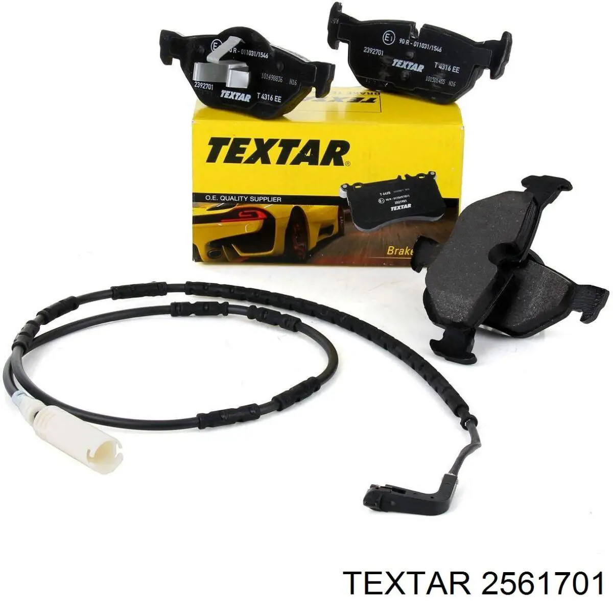 Купить 2561701 Textar Колодки тормозные