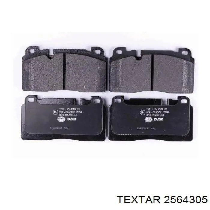 Колодки Textar 2564305 цена, от 90.77 USD