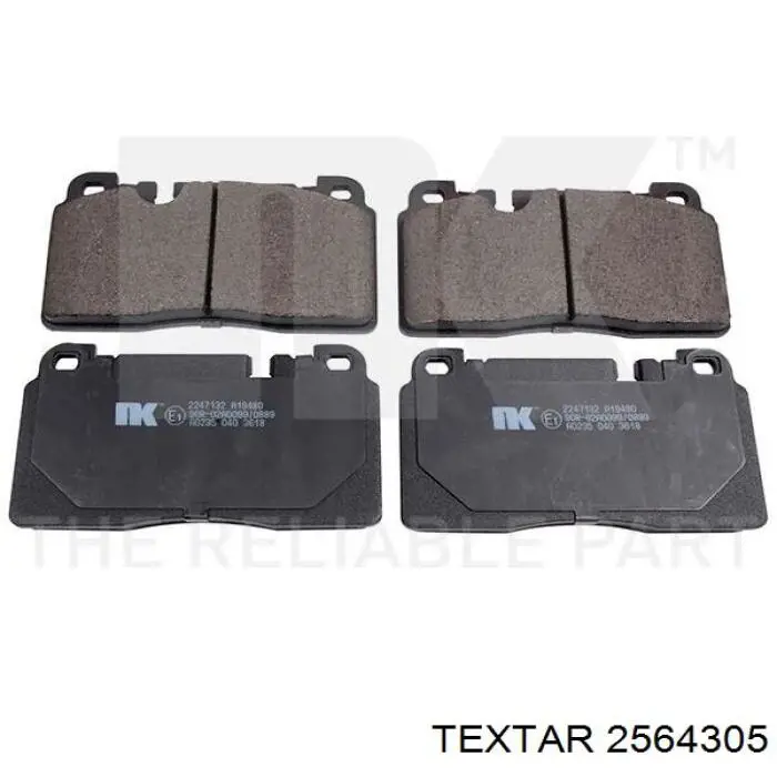 Купить 2564305 Textar Колодки тормозные
