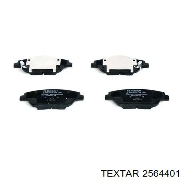 Тормозные колодки Textar 2564401