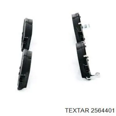 2564401 Textar Колодки передние