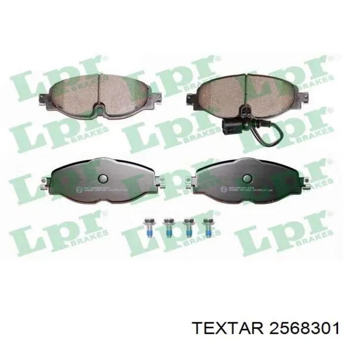 Передние тормозные колодки 2568301 Textar