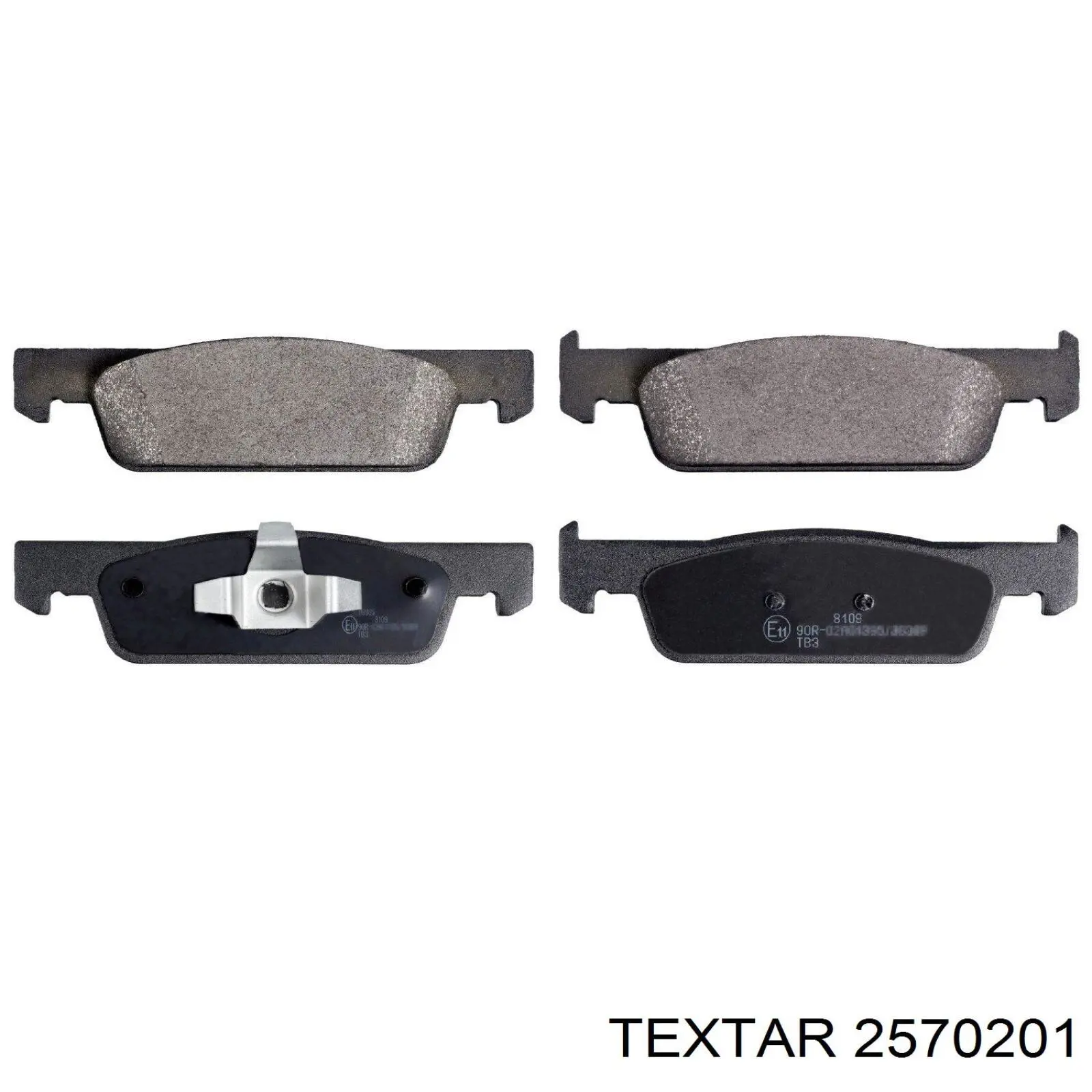 Колодки Textar 2570201 цена, от 33.25 USD