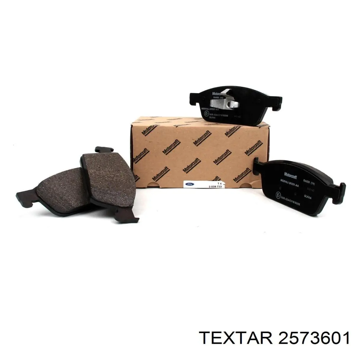 Купить 2573601 Textar Колодки тормозные