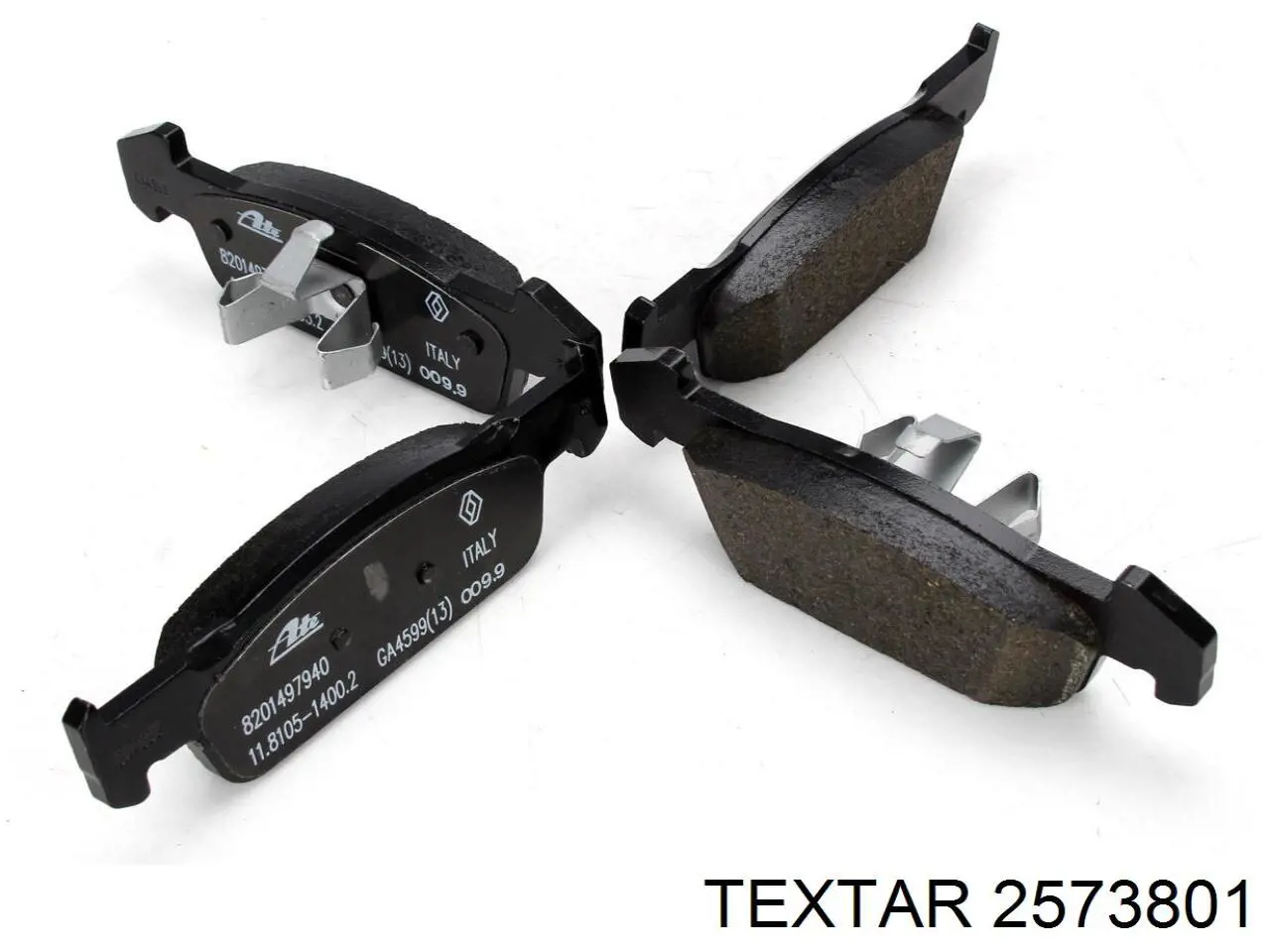 Купить 2573801 Textar Колодки тормозные