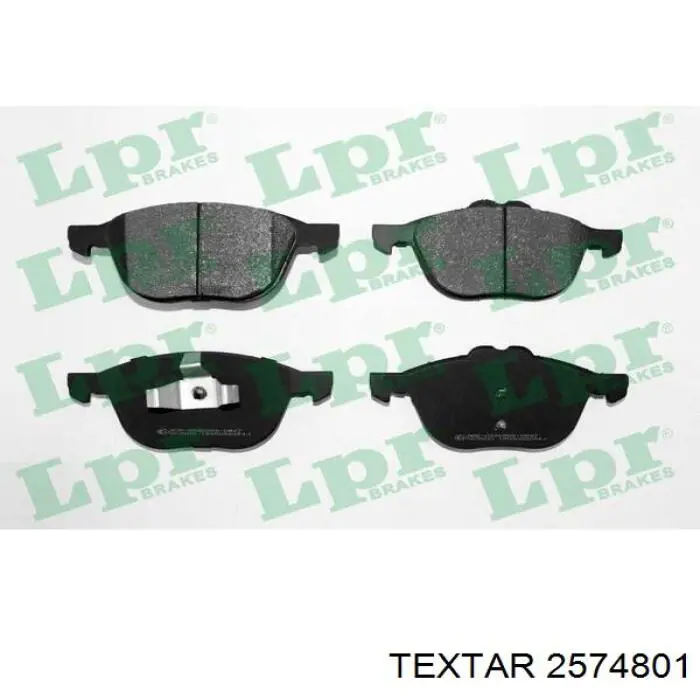 Купить 2574801 Textar Колодки тормозные