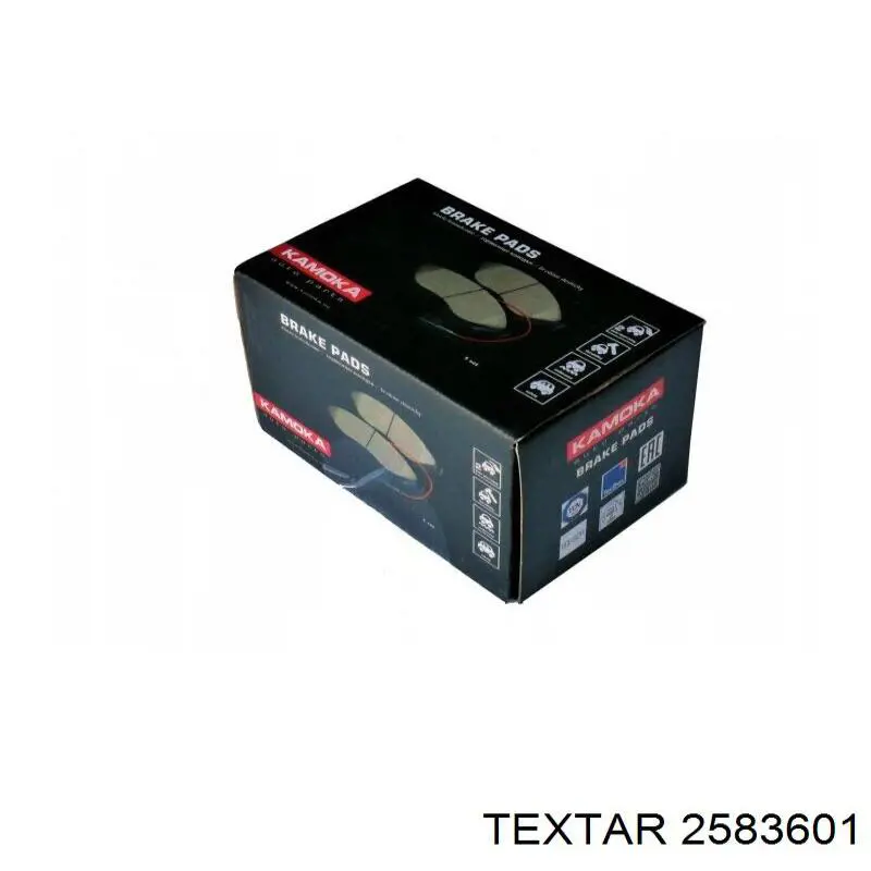 Тормозные колодки Textar 2583601