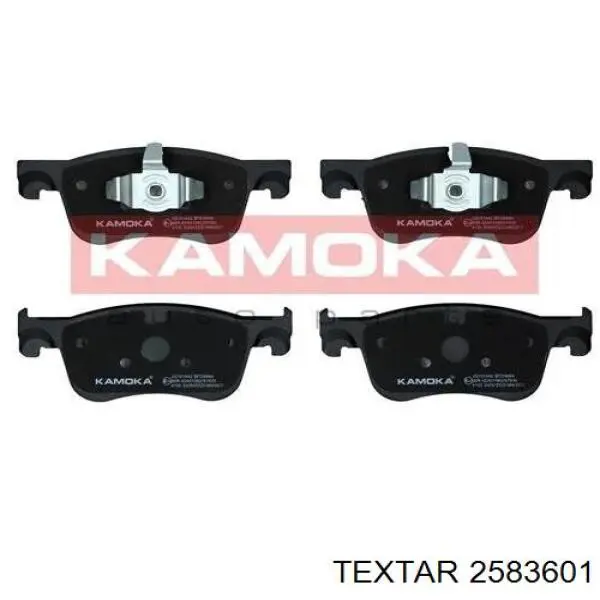 Купить 2583601 Textar Колодки тормозные