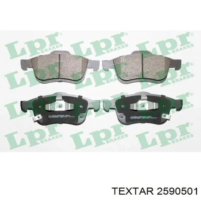 Колодки Textar 2590501 цена, от 32.63 USD
