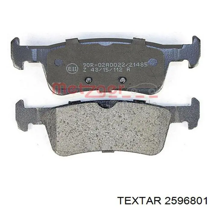 Задние дисковые колодки Textar 2596801