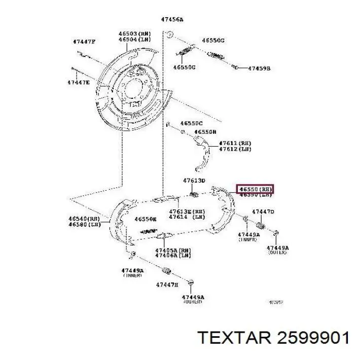 Купить 2599901 Textar Колодки тормозные