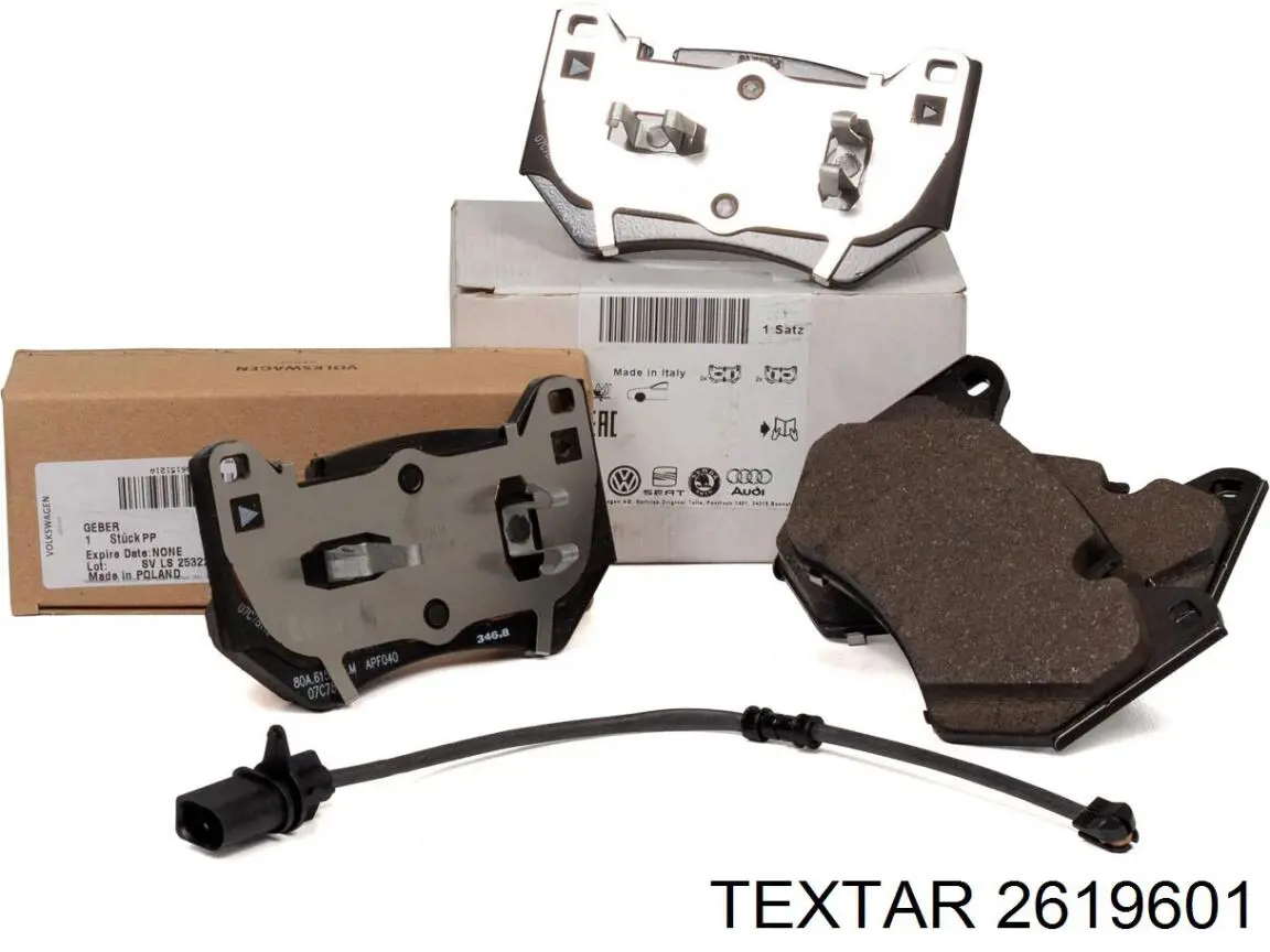 Колодки Textar 2619601 цена, от 94.98 USD