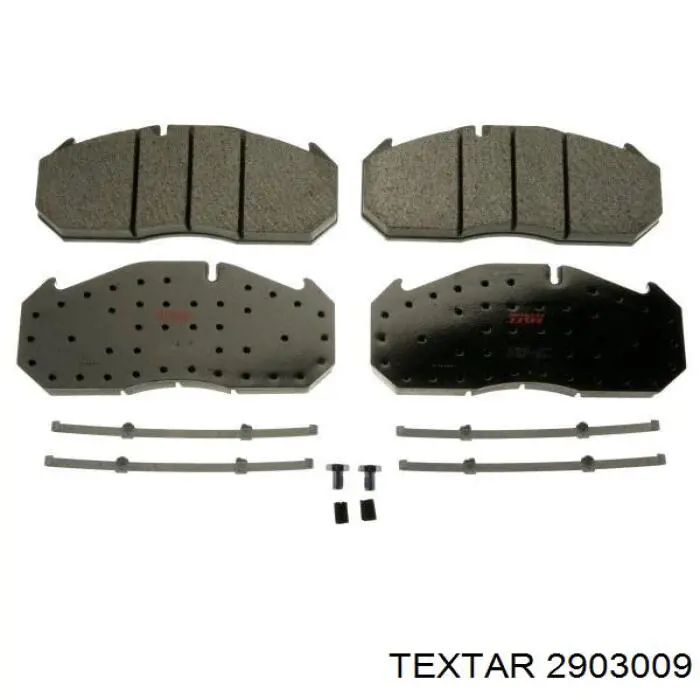 Передние тормозные колодки 2903009 Textar