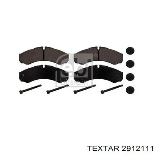 Передние тормозные колодки 2912111 Textar