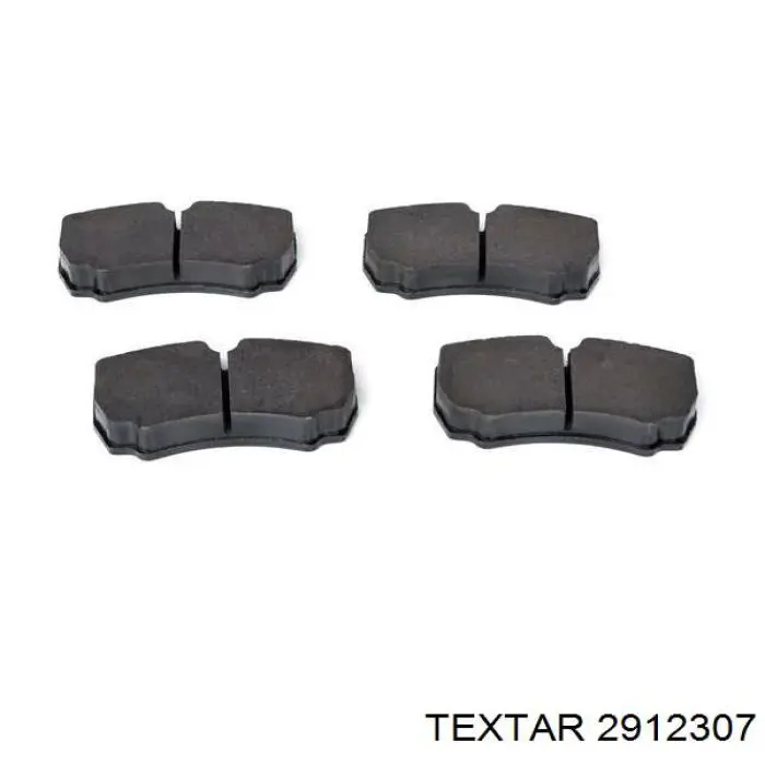 Купить 2912307 Textar Колодки тормозные задние, дисковые
