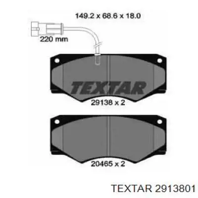  2913801 Textar