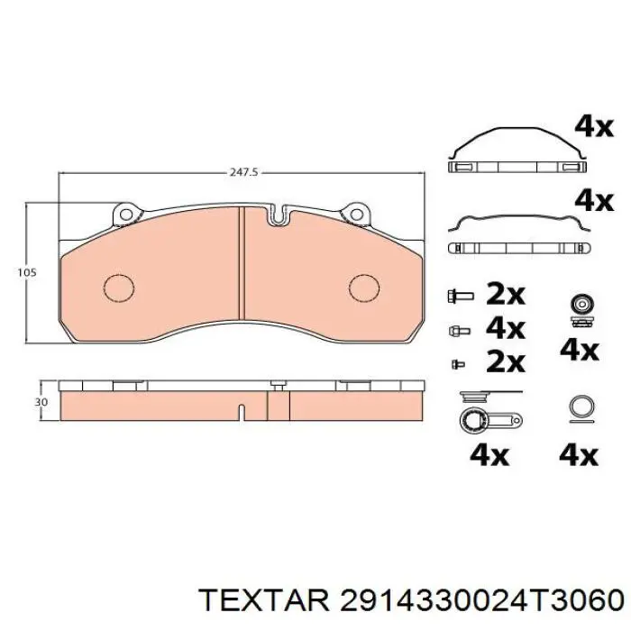  2914330024T3060 Textar