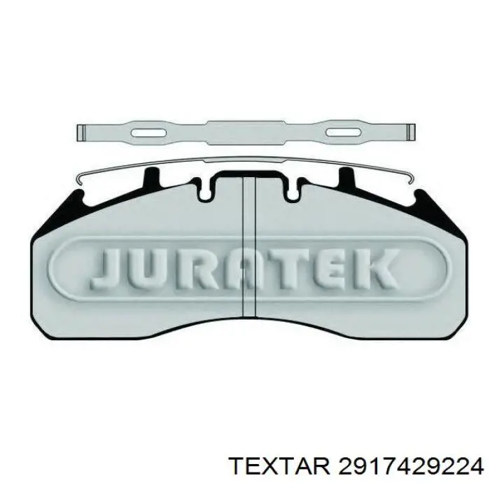 Купить 2917429224 Textar Колодки тормозные