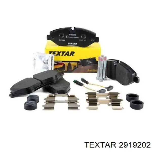 Колодки Textar 2919202 цена, от 47.71 USD