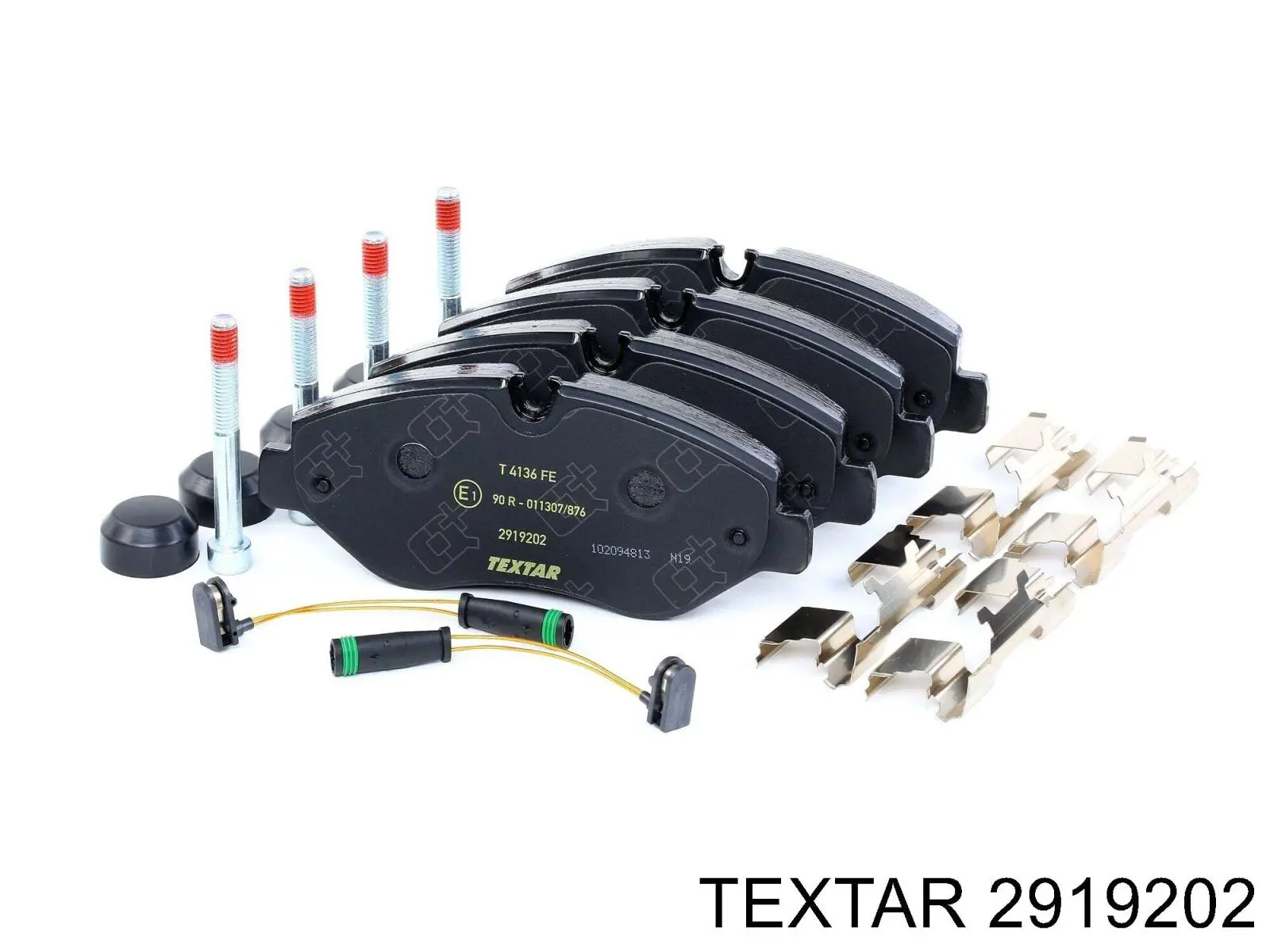 Купить 2919202 Textar Колодки тормозные