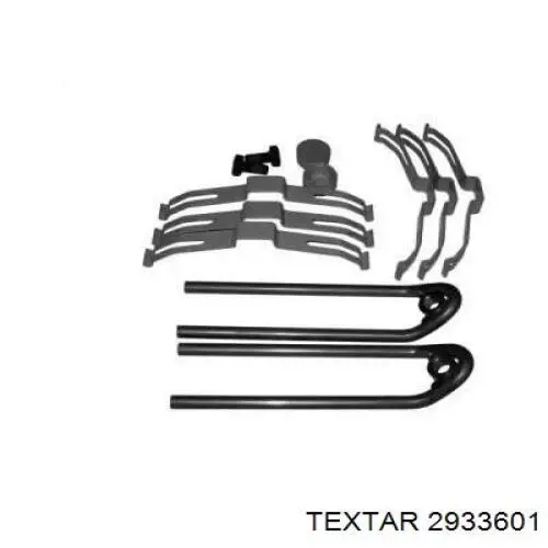 Задние тормозные колодки 2933601 Textar