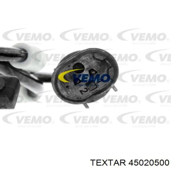 Sensor ABS trasero 45020500 Textar