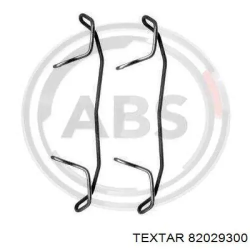 Пружинная защелка суппорта 82029300 Textar