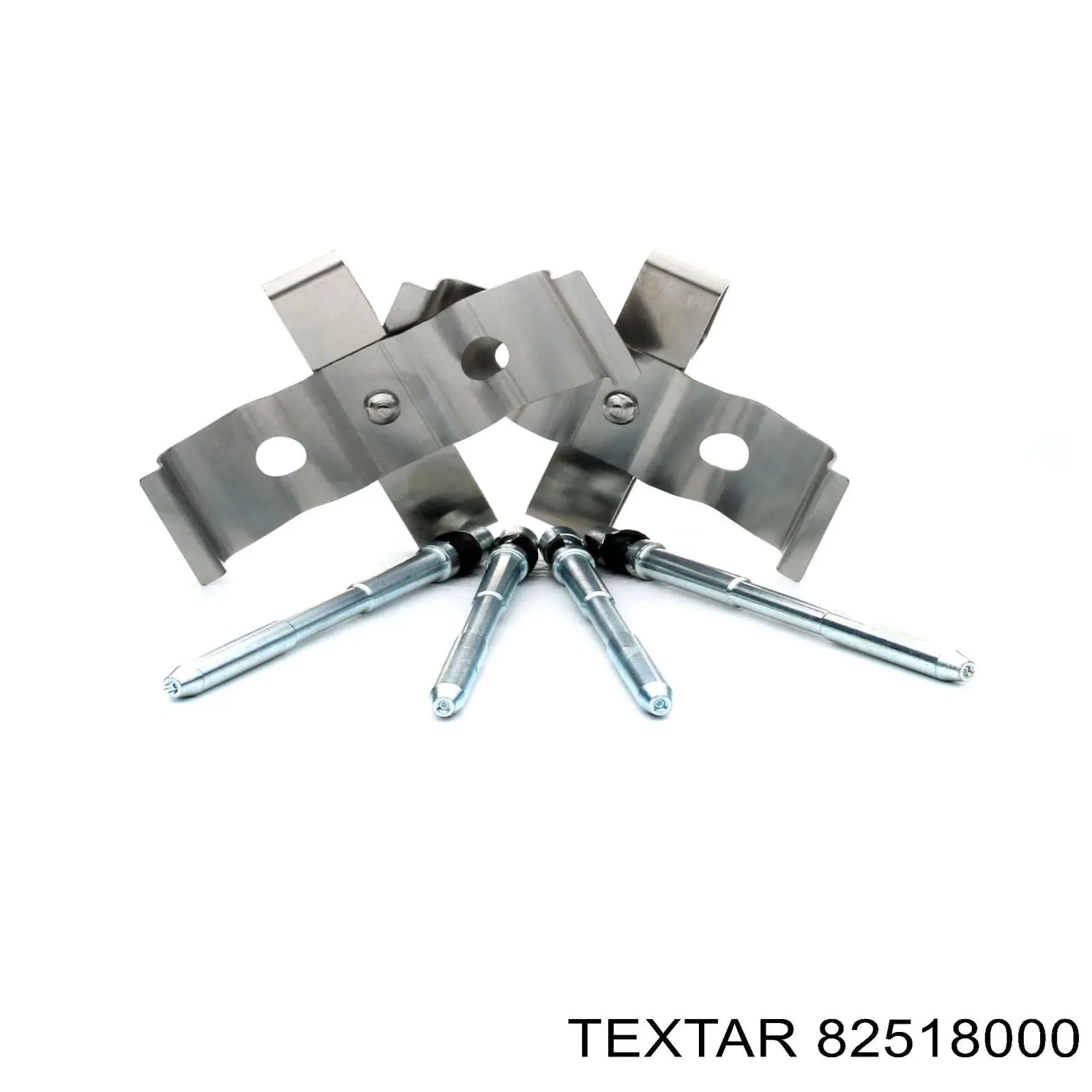 Комплект пружинок крепления дисковых колодок передних 411203690R Renault (RVI)