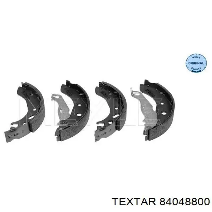 Купить 84048800 Textar Задние барабанные тормозные колодки